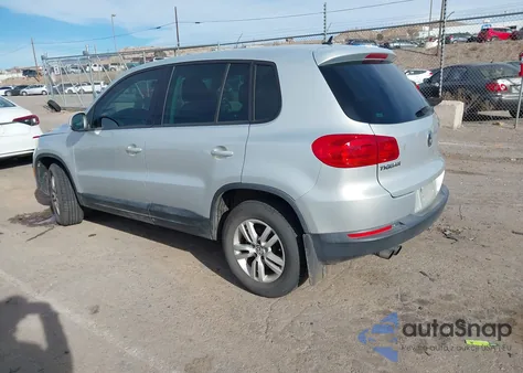 2013 Volkswagen Tiguan S from USA, damaged, VIN WVGAV7AX3DW548857